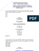 Prova-Resolvida-Caixa Economica Federal Técnico Bancário-Resolvida - Nacional