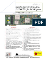 Annapolis Micro Systems, Inc. WILDSTAR™ 5 For PCI-Express: Virtex 5 Based Processor Board