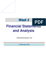 Financial Statements and Analysis