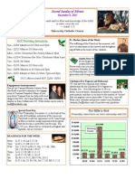 Second Sunday of Advent: UCC Holiday Schedule