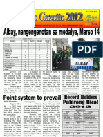 Deped Naga Gazette - Palarong Bikol 2012 - Issue 3