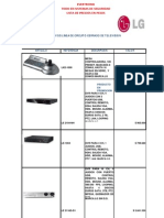 Lista de Precios Evertronik