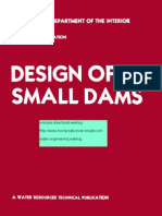 Design of Small Dams