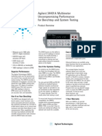 Agilent Digital-Multimeters TES-34401A Datasheet