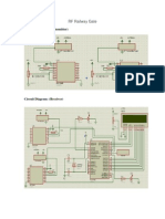 RF Railway Gate: Circuit Diagram: (Transmitter)