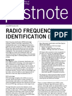 Radio Frequency Identification (Rfid) : Background