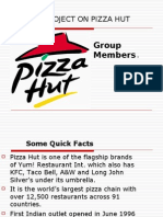 Retail Project On Pizza Hut: Group Members