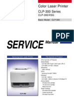 Service: Color Laser Printer