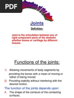 Bio Mechanics of Joints