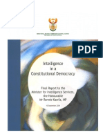 Final Report of The Ministerial Review Commission On Intelligence in South Africa