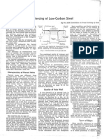 Piercing of Low-Carbon Steel