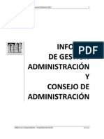 Informe de Gestion 2011-2012