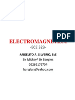 Electromagnetism: Angelito A. Silverio, Ece