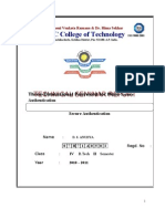 MIC College of Technology: Technical Seminar Report