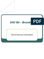 UIU Re - Branding: Brand Planning Presentation