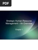 Strategic Human Resource Management - An Overview