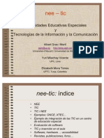 Necesidades Educativas Especiales Tics