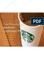 Case Presentation:: Starbucks