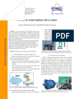 Trend in Wind Turbine Drive Trains