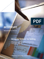 Accenture Bringing Science To Selling