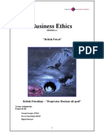 Business Ethics DeepWater Horizon Final