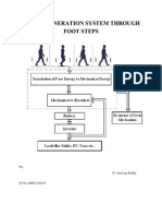 Power Generation System Through Foot Steps1