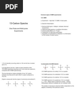 13 C NMR Interpretation