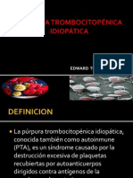 Púrpura Trombocitopénica Idiopática