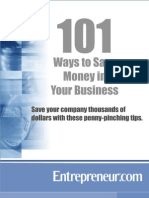 101 Ways To Save Money For Your Business