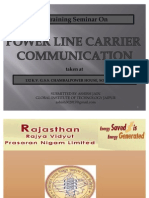 On Power Line Carrier Communication