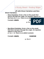 Math Slope Review