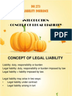 Concept of Legal Liability-Introduction