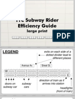 TTC Subway Rider Efficiency Guide-Lpaobwss