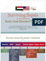 Surviving Sepsis: Early Goal Directed Therapy