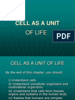 Cell As A Unit: of Life