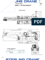 Tadano Model Gr800Xl-1 - 80 Ton Capacity: Lifting Charts - Rough Terrain Cranes