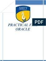 Oracle Practical File