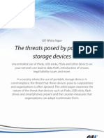 The Threats Posed by Portable Storage Devices