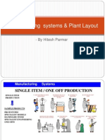 Manufacturing Systems & Plant Layout