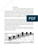 The Evolution of Database Modeling