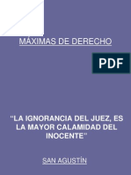 Maximas Del Derecho