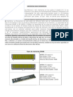 Memoria RAM Estática y Dinamica