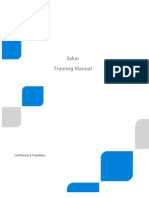 Sakai Training Manual