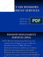 Project On Windows Deployment Services