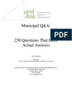 Municipal Questions and Answers - Municipal Law