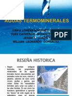 Agua Termominerales