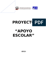 Apoyo Escolar Doc2012