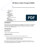 DSL Cpe Config