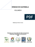 Origen Paleogeográfico de La Biota de Guatemala