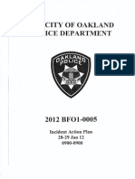 OPD Incident Action Plan Move-In Day 28-29 January, 2012